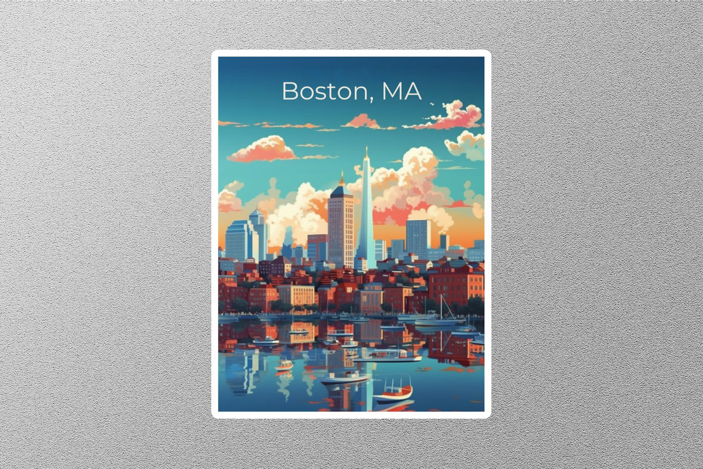 Wholesale Vintage Boston Travel Stickers