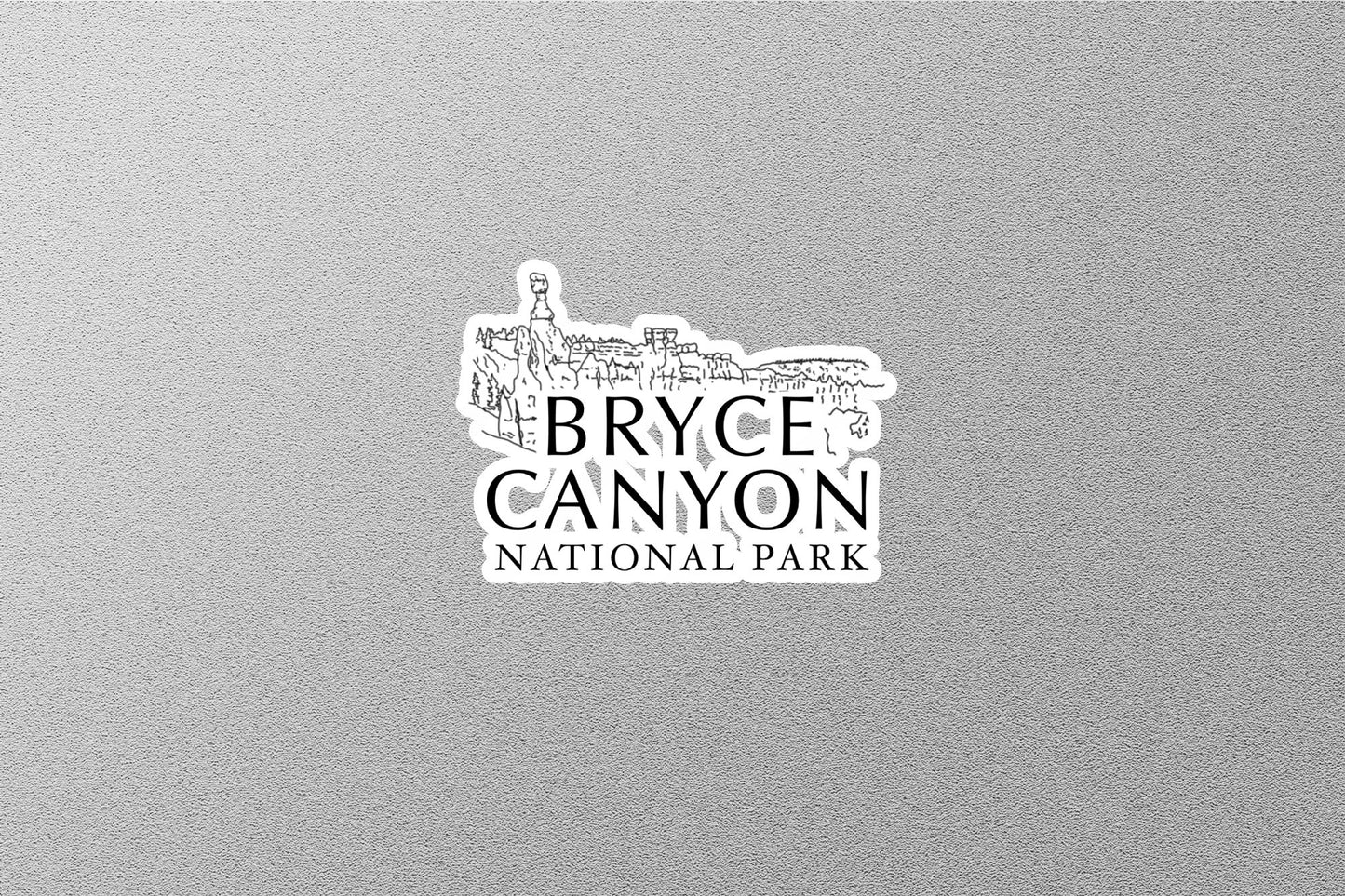 Bryce Canyon Sketch National Park Sticker