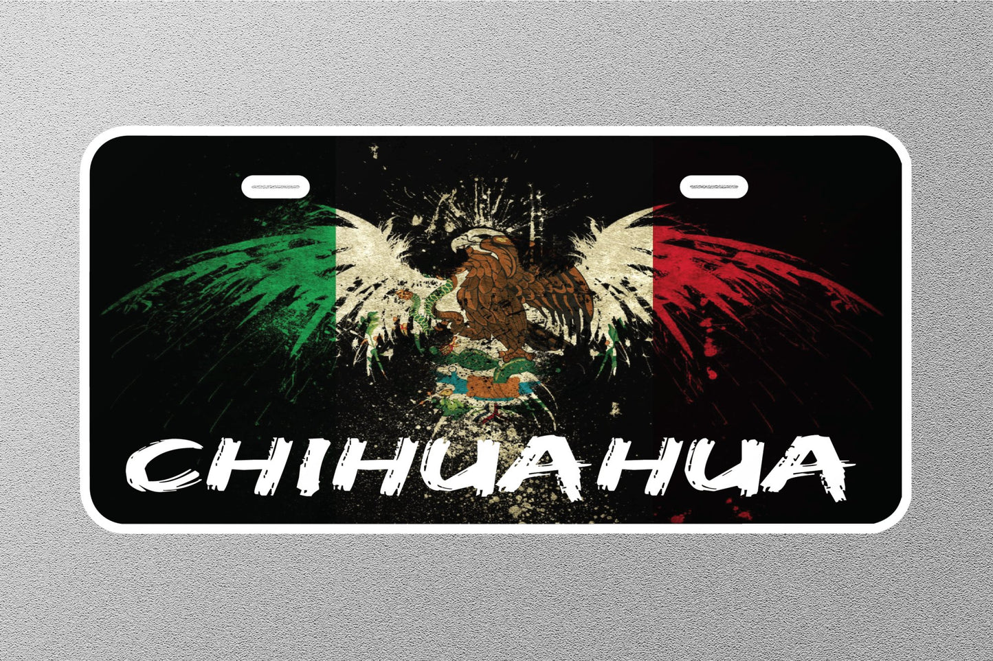 CHIHUAHUA Mexico Licence Plate Sticker