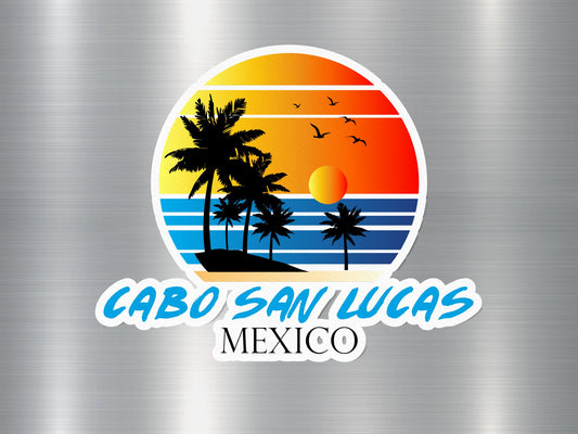 Cabo San Lucas Mexico Sunset Sticker