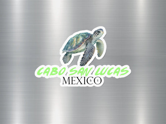 Cabo San Lucas Mexico Turtle Sticker