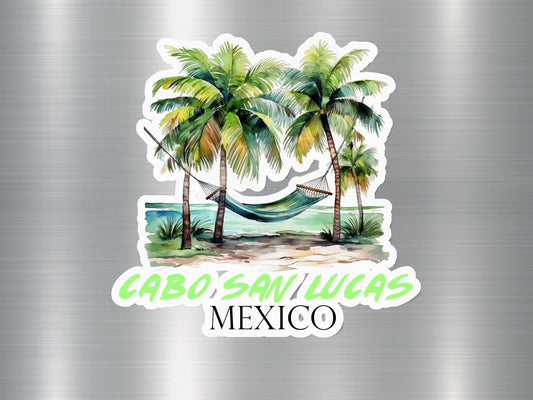 Cabo San Lucas Mexico Hammock Sticker