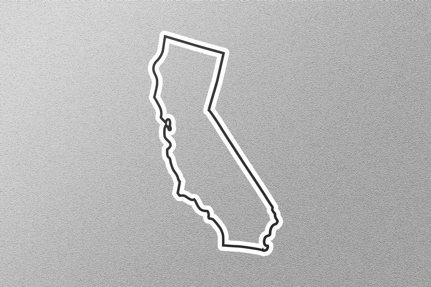 California 8 State Sticker