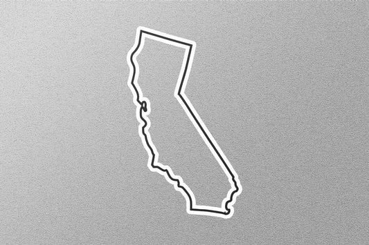 California 8 State Sticker