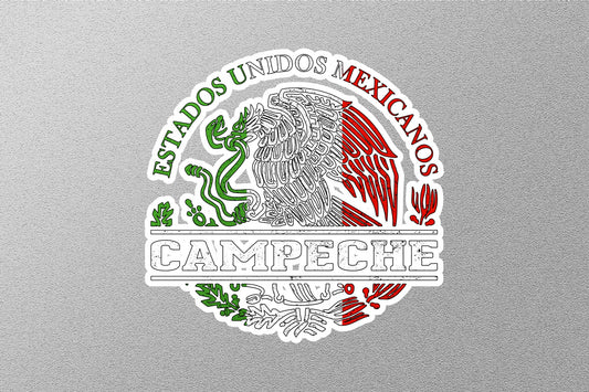 Campeche Mexico State Stickers