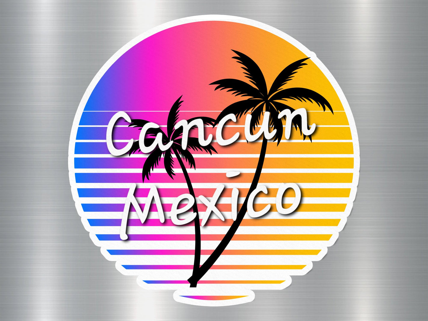 Cancun 1 Mexico Sticker