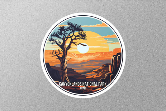 Canyon lands National Park Utah Sticker