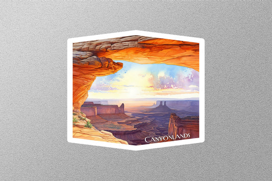 Canyon Lands 1 National Park Sticker