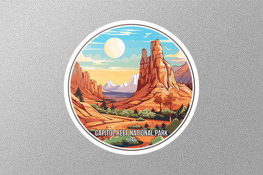 Capitol Reef National Park Utah Sticker