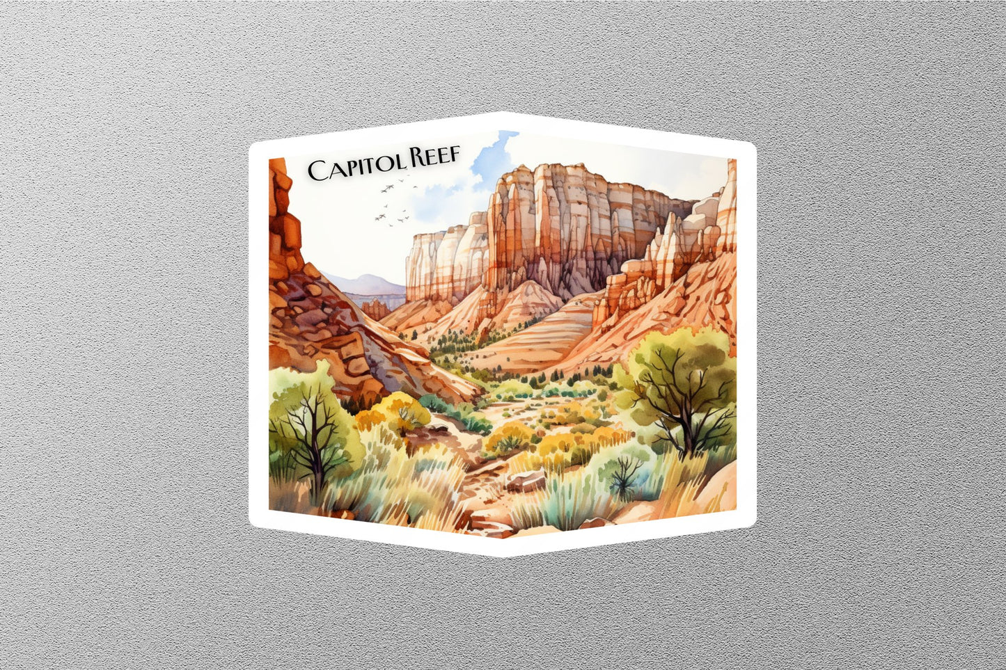 Capitol Reef 1 National Park Sticker