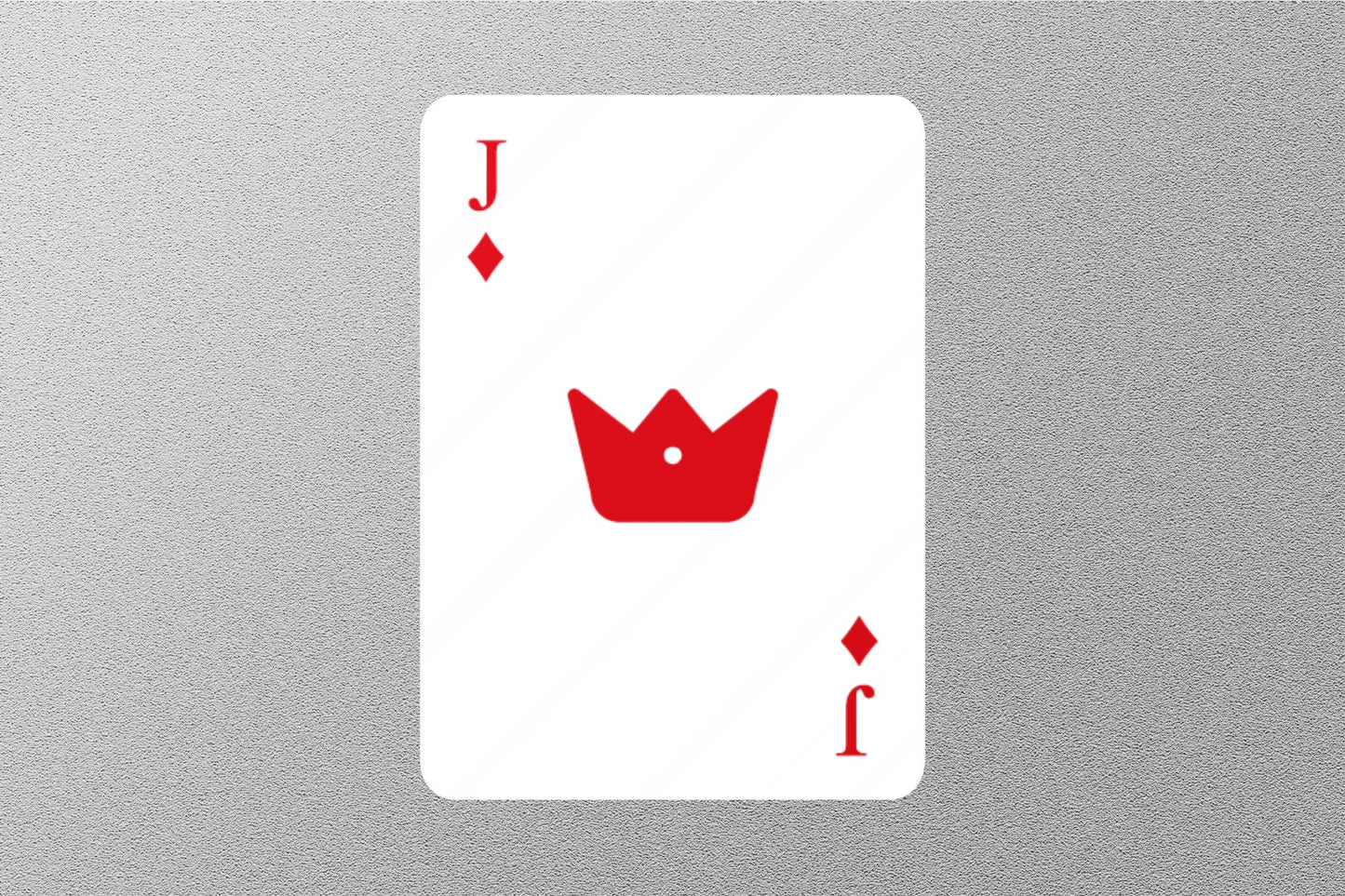 Wholesale Joker of Diamonds Cards Sticker