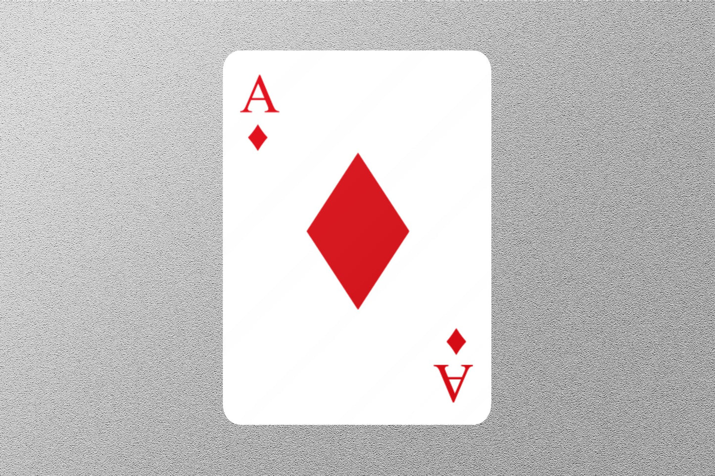 Wholesale ACE of Diamonds Cards Sticker