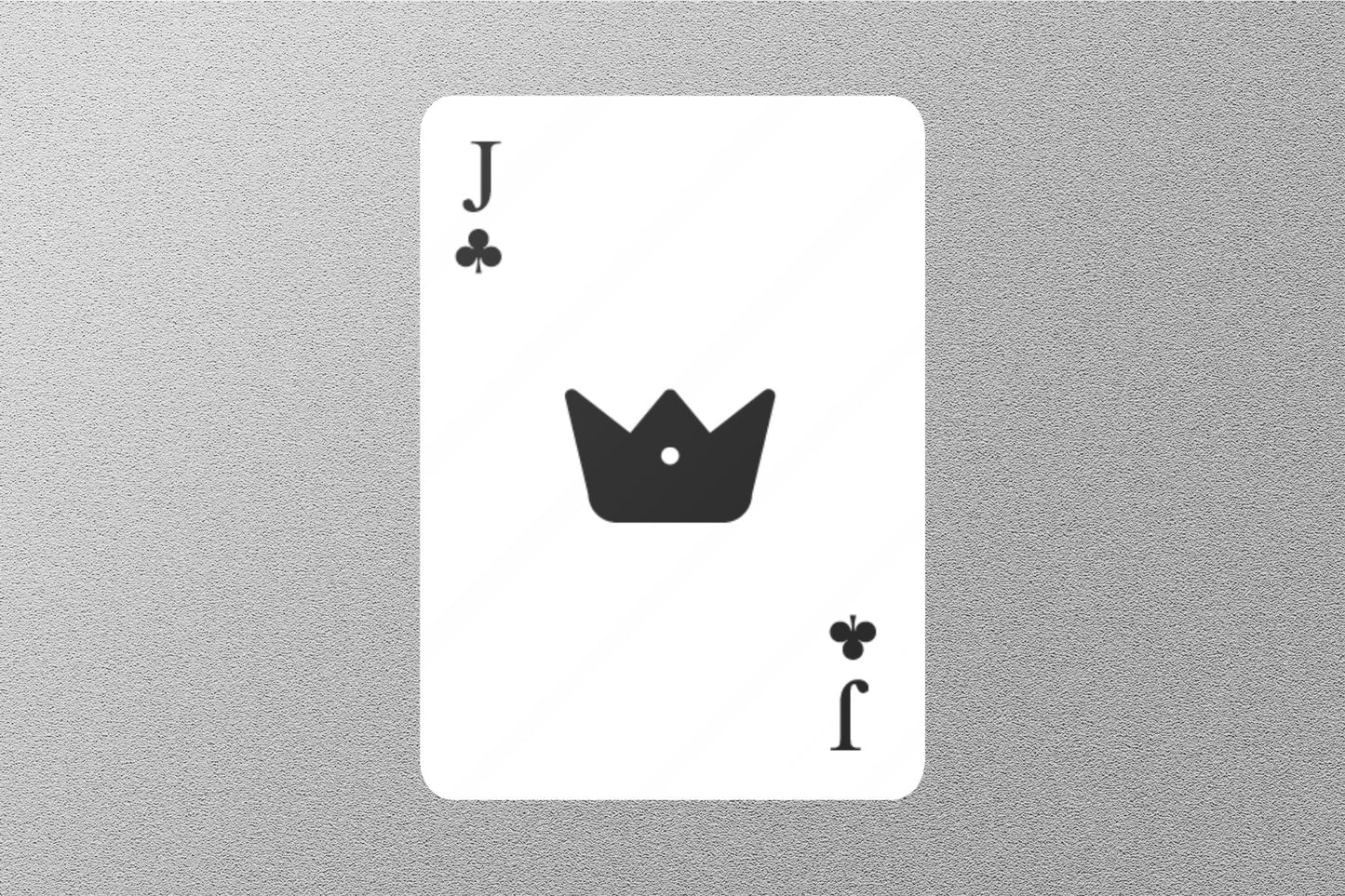 Wholesale Joker of Clubs Cards Sticker