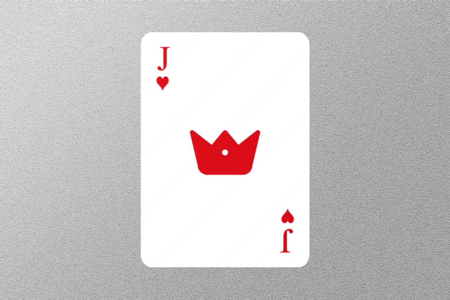 Wholesale Joker of Heart Cards Sticker