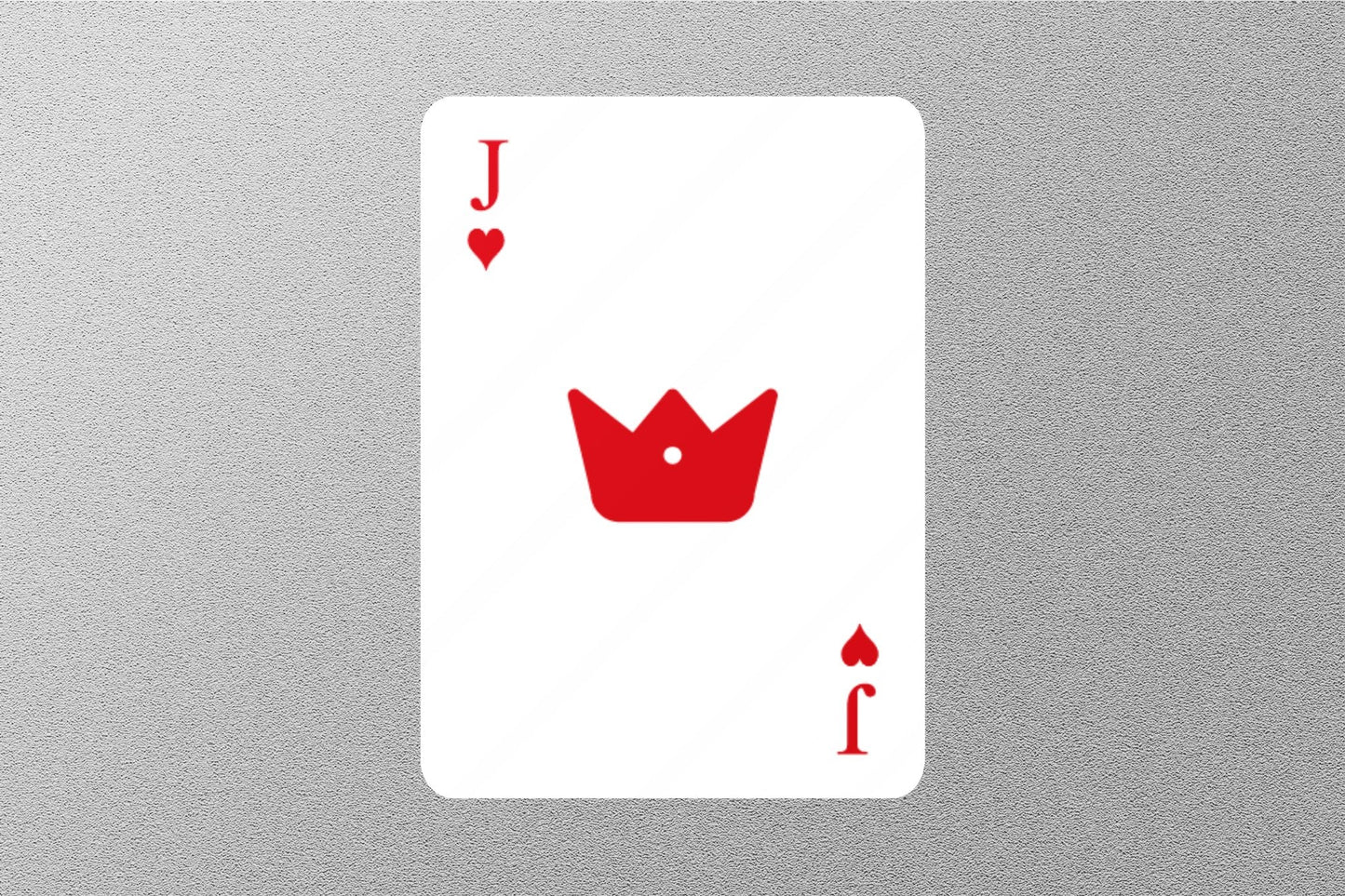 Wholesale Joker of Hearts Card Sticker