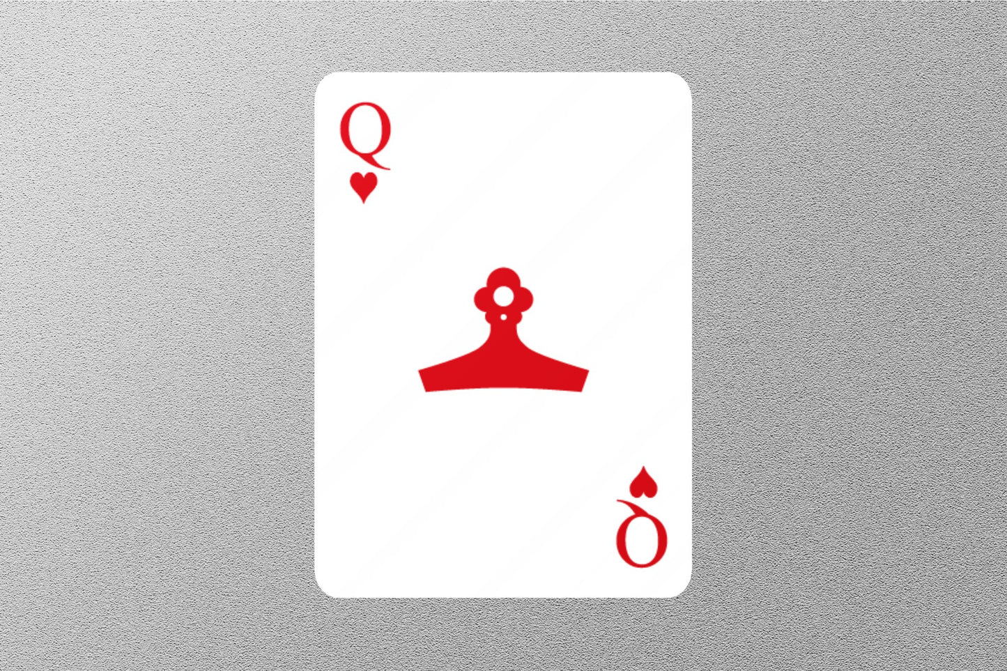 Wholesale Queen of Heart Cards Sticker