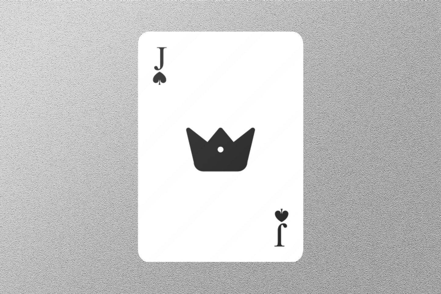 Wholesale Joker of Spades Cards Sticker
