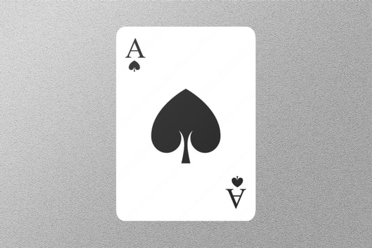 Wholesale ACE of Spades Cards Sticker