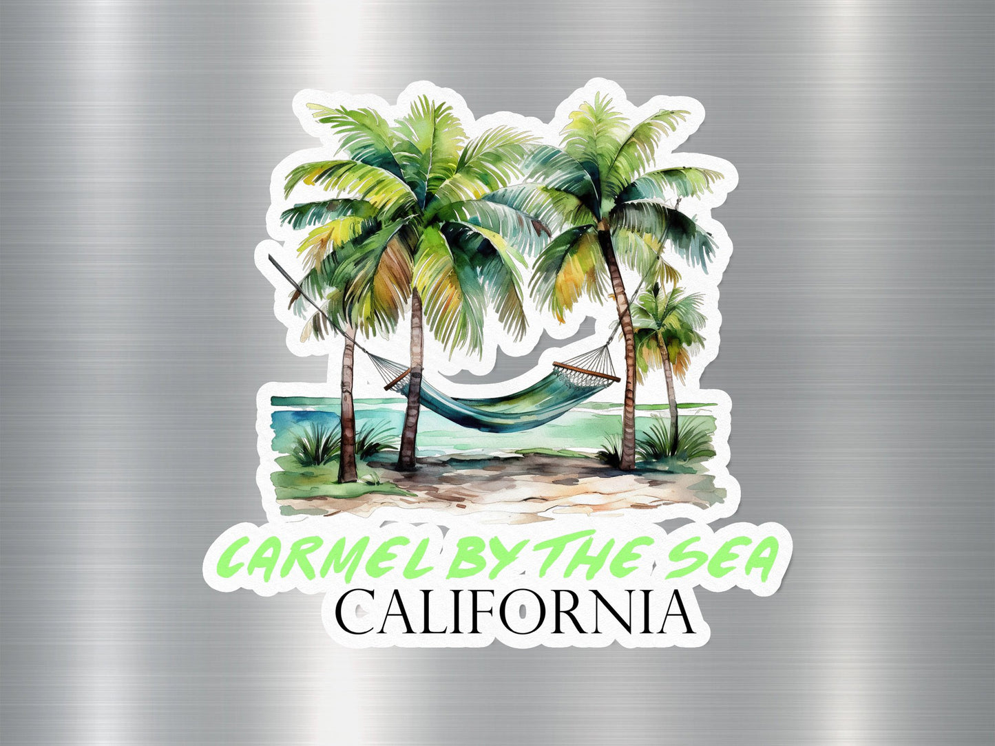 Carmel By The Sea California Hammock Sticker