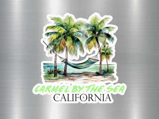 Carmel By The Sea California Hammock Sticker