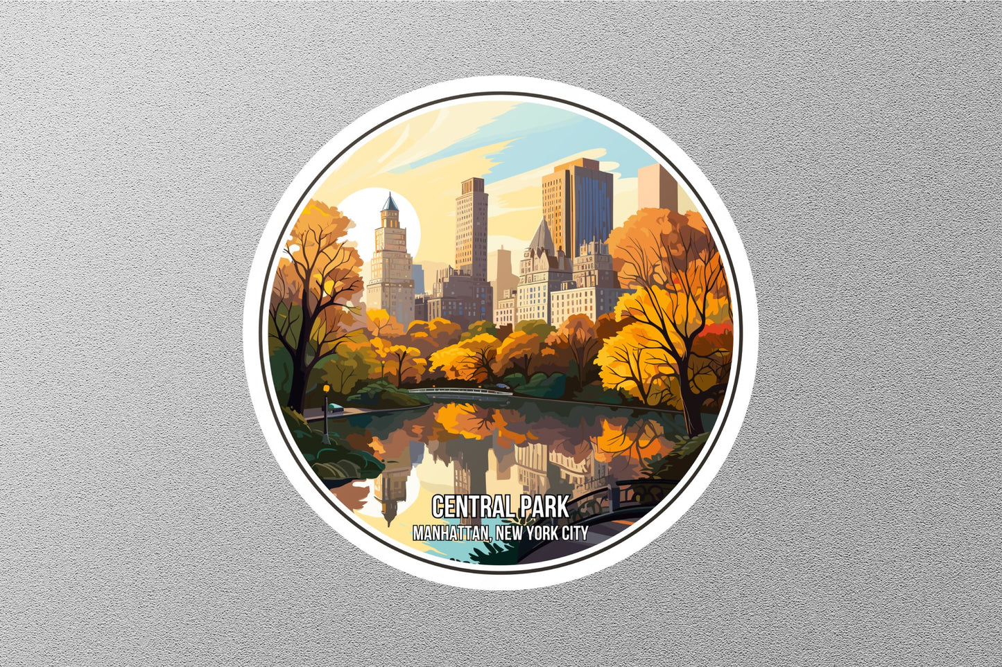 Wholesale Central Park Sticker