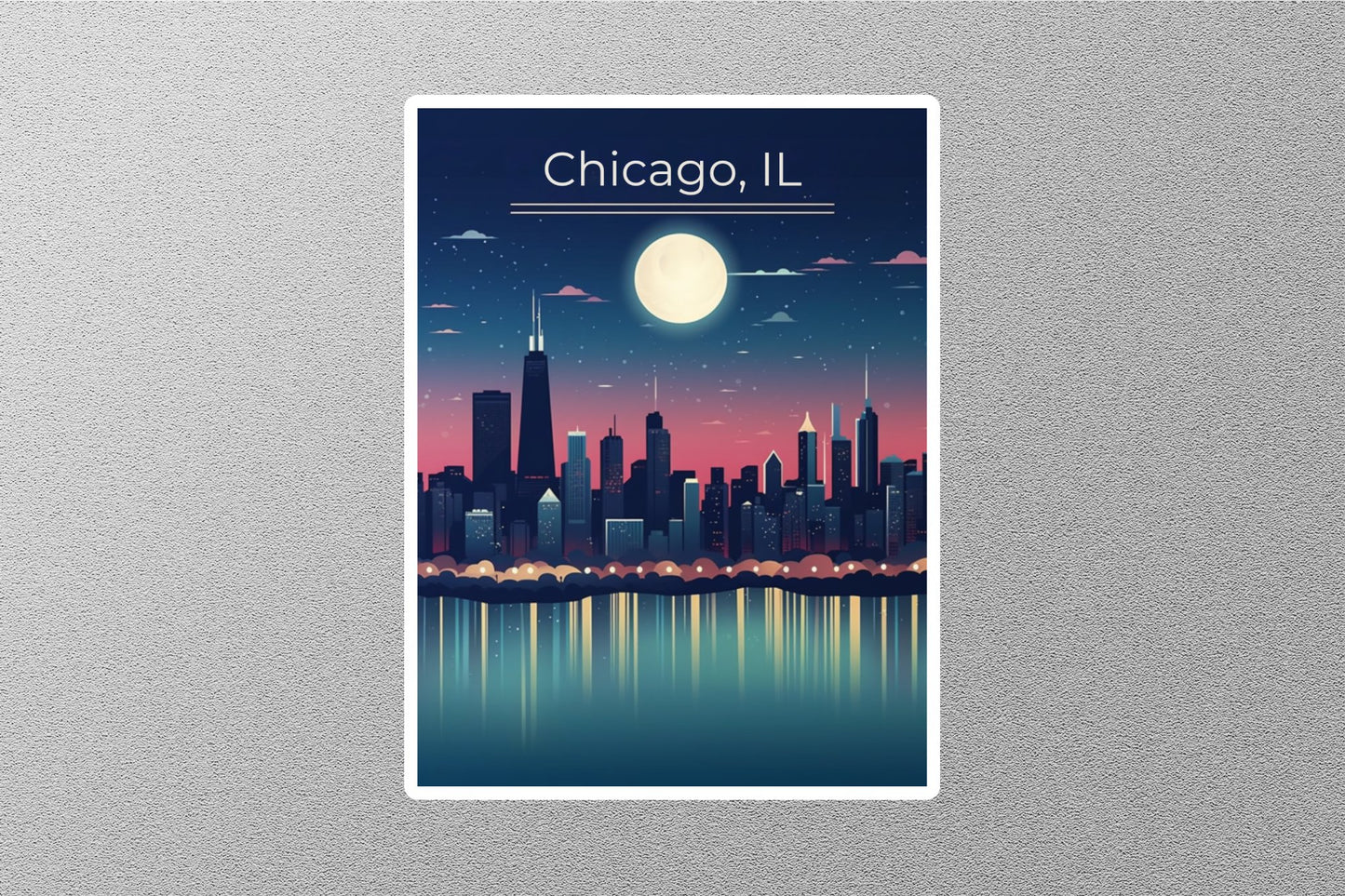 Wholesale Vintage Chicago Travel Stickers