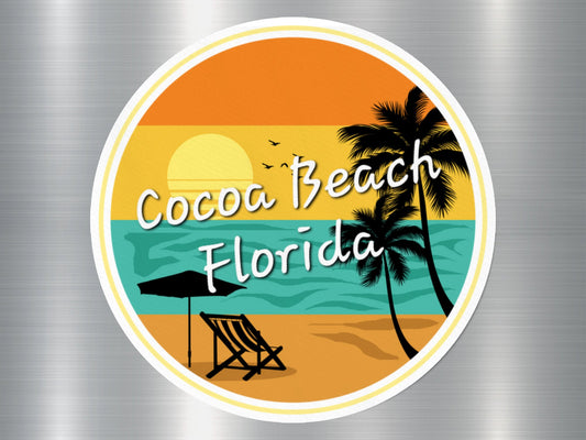 Cocoa Beach 1 Florida Sticker