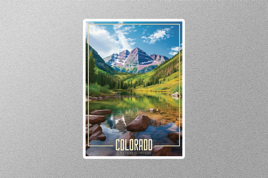 Dreamy Colorado Travel Stickers