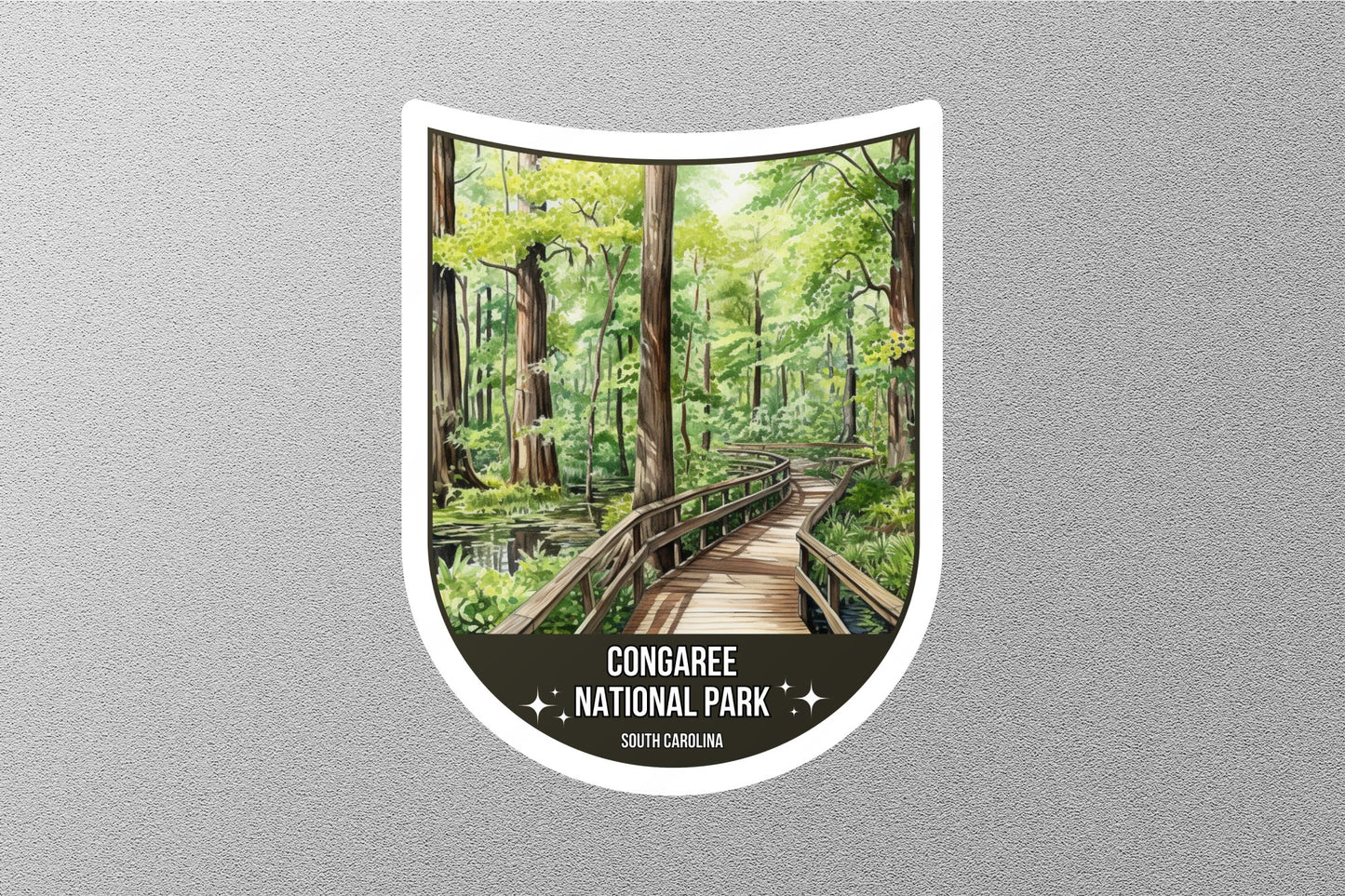 Congaree National Park Sticker