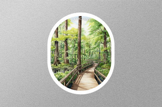 Congaree 1 National Park Sticker