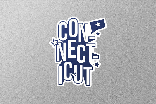 Connecticut 2 State Sticker