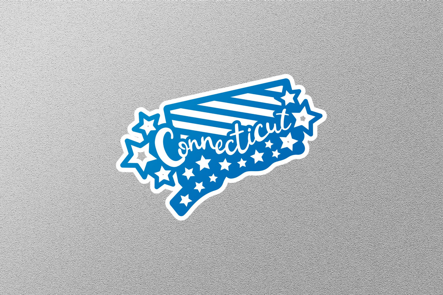 Connecticut 4 State Sticker