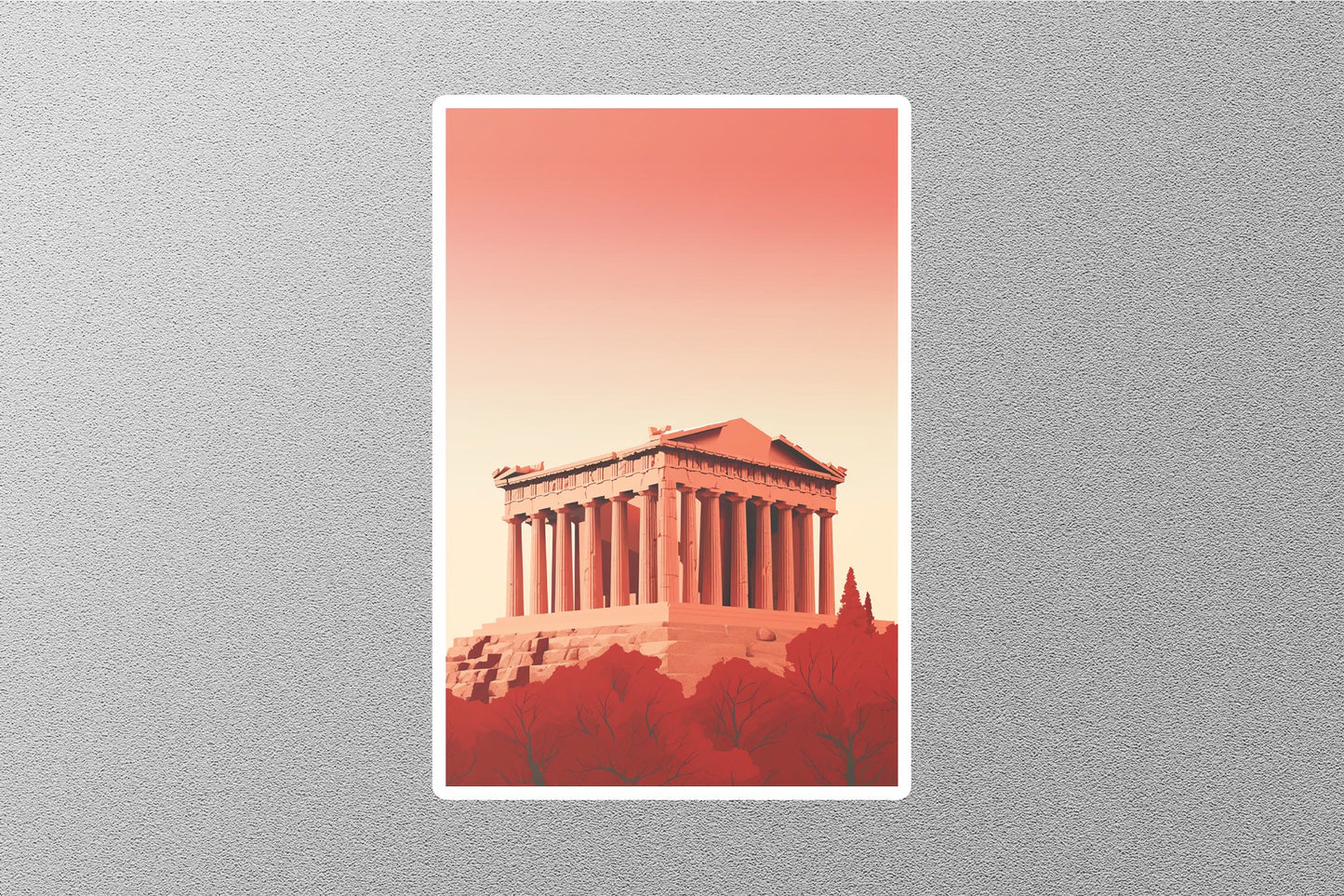 Wholesale Vintage Ancient Greece Travel Sticker