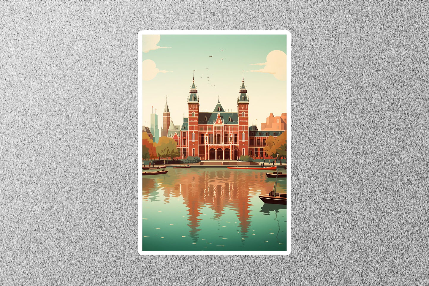 Wholesale Vintage Rijksmuseum Travel Sticker