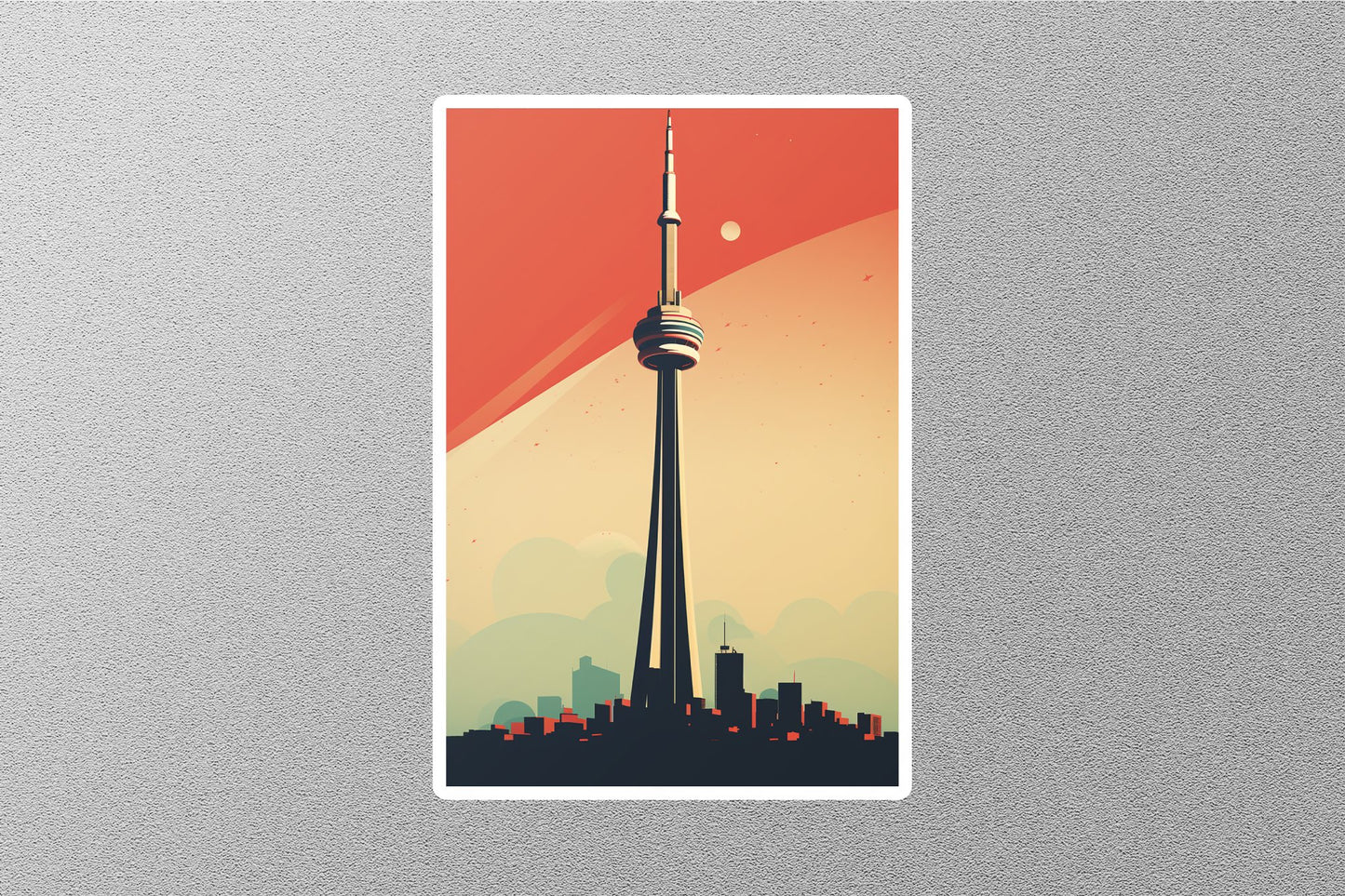 Wholesale Vintage Toronto Travel Sticker