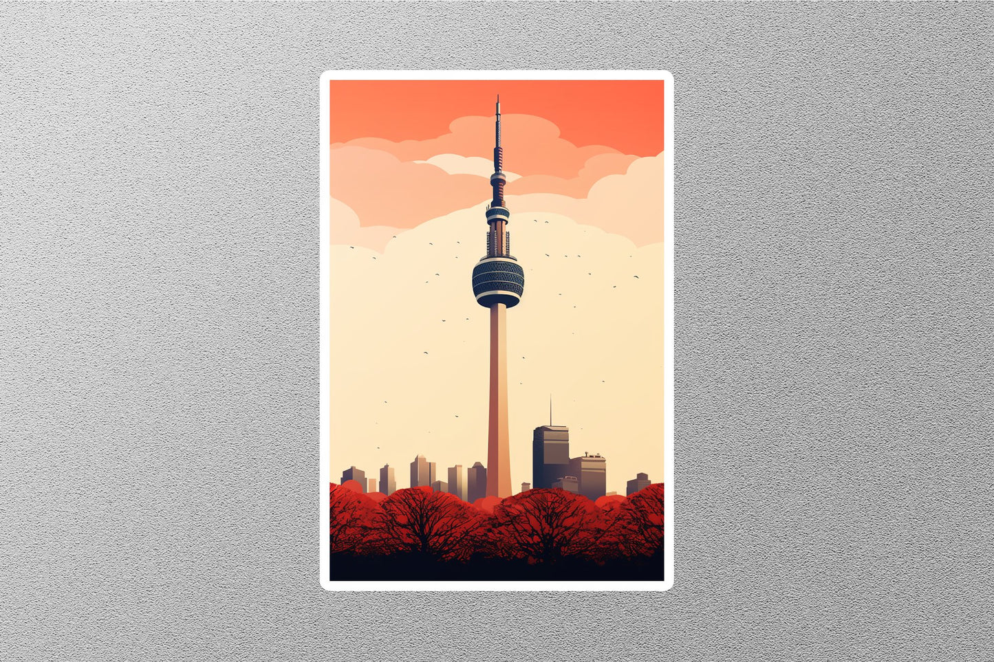 Wholesale Vintage Toronto Canada Travel Sticker