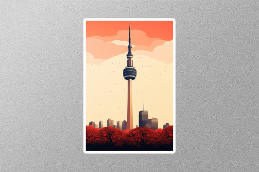 Wholesale Vintage Toronto Canada Travel Sticker