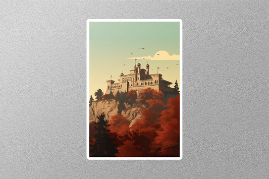 Wholesale Vintage Castle Valley Travel Sticker