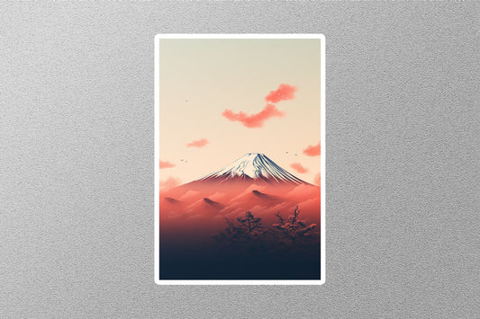 Wholesale Vintage Japan Landscape Travel Sticker