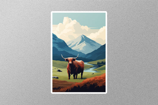 Wholesale Vintage Lexica A Highland Travel Sticker