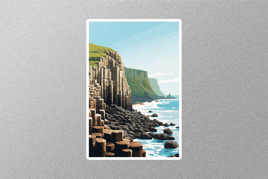 Wholesale Vintage Causeway Travel Sticker