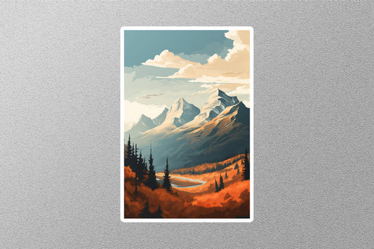 Wholesale Vintage Amanru Travel Sticker