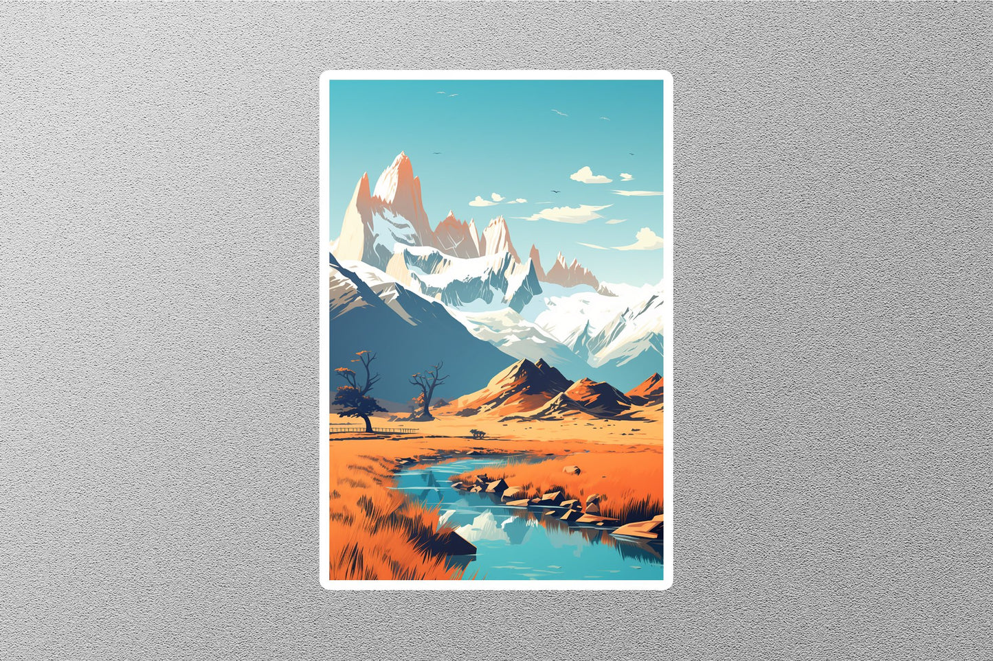 Wholesale Vintage Patagonia Travel Sticker