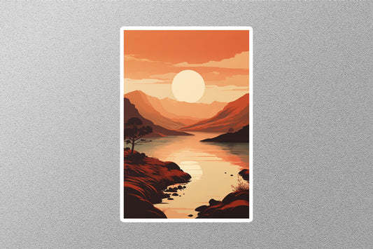 Wholesale Vintage Loch Ryan Travel Sticker