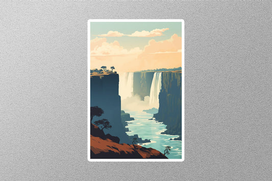 Wholesale Vintage Zimbabwe Travel Sticker