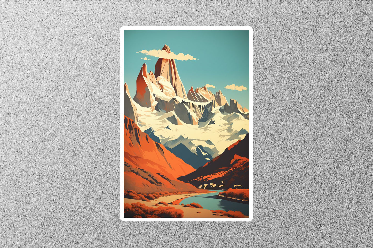 Wholesale Vintage Patagonia Travel Sticker