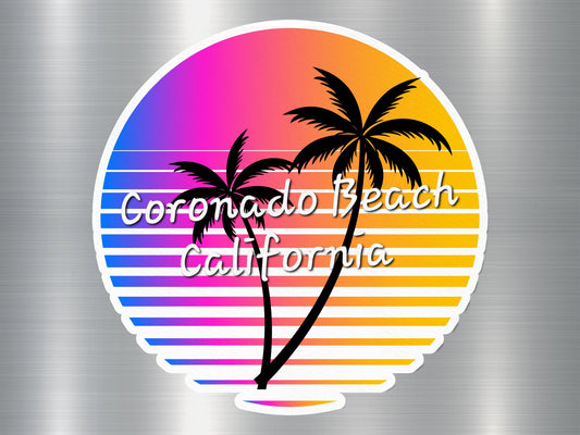 Coronado Beach 1 California Sticker