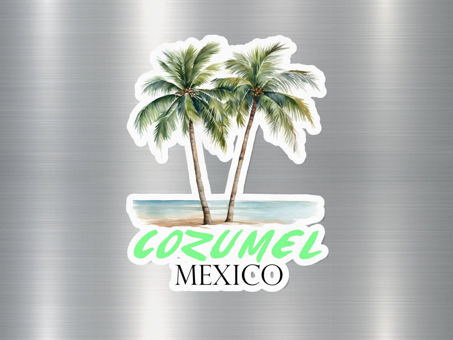Wholesale Cozumel Mexico Palm Tree Sticker