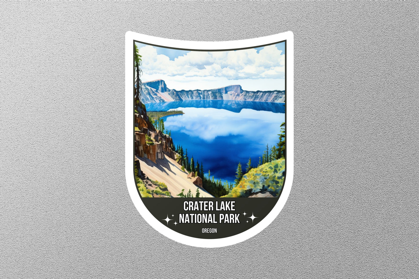 Crater Lake National Park Sticker