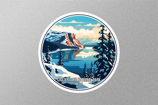 Crater Lake National Park Oregon Sticker